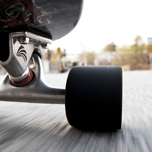 Gros plan skate